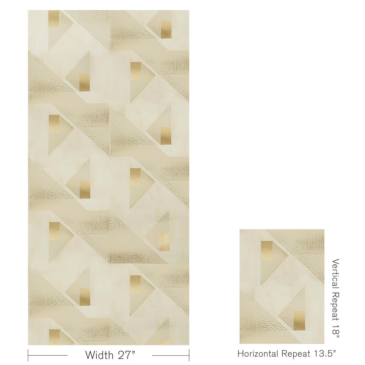 Brunschwig & Fils LE TONNERRE BEIGE Wallpaper