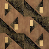 Brunschwig & Fils LE TONNERRE GOLD Wallpaper