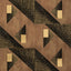 Brunschwig & Fils LE TONNERRE GOLD Wallpaper