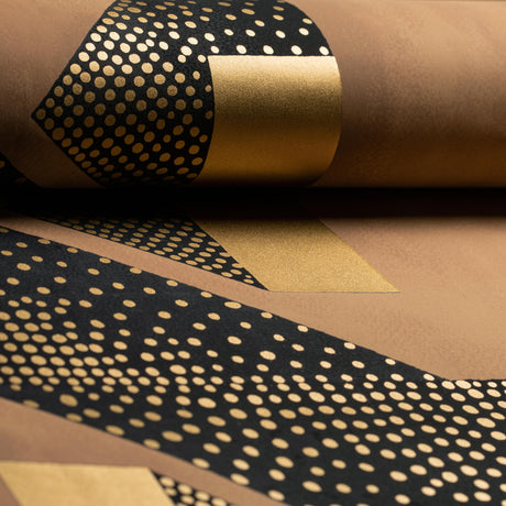 Brunschwig & Fils LE TONNERRE GOLD Wallpaper