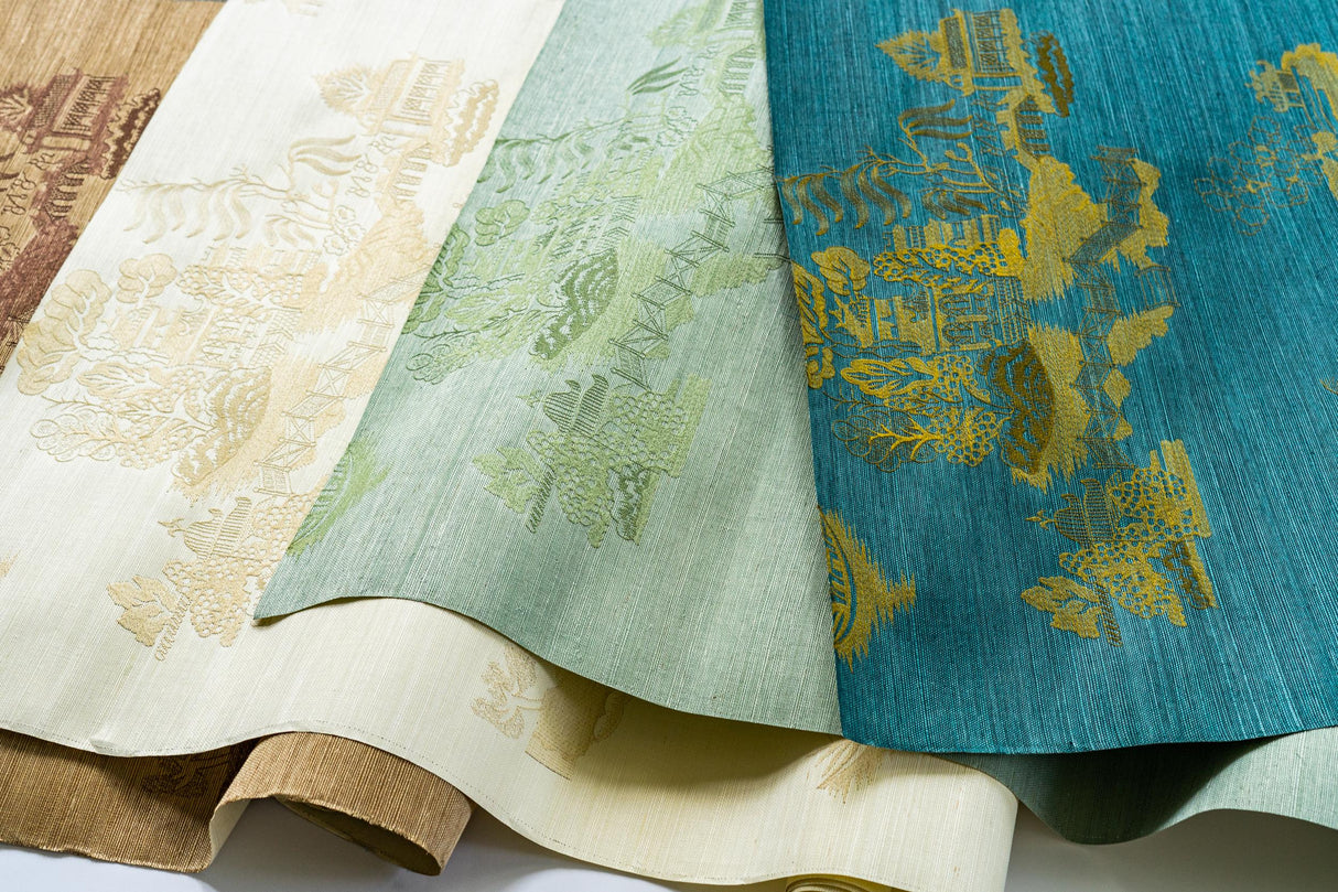 Brunschwig & Fils LA PAGODE MIST Wallpaper