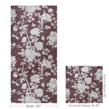 Brunschwig & Fils LES PIVOINES WINE Wallpaper