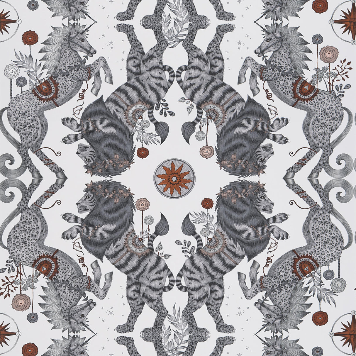 Clarke & Clarke CASPIAN WP NUDE Wallpaper