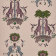 Clarke & Clarke CREATURA PINK Wallpaper