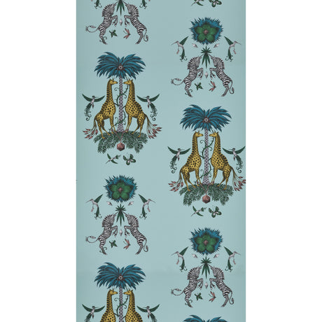 Clarke & Clarke CREATURA TURQUOISE Wallpaper