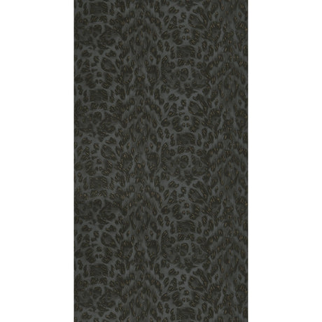 Clarke & Clarke FELIS CHARCOAL/ROSE GOLD Wallpaper