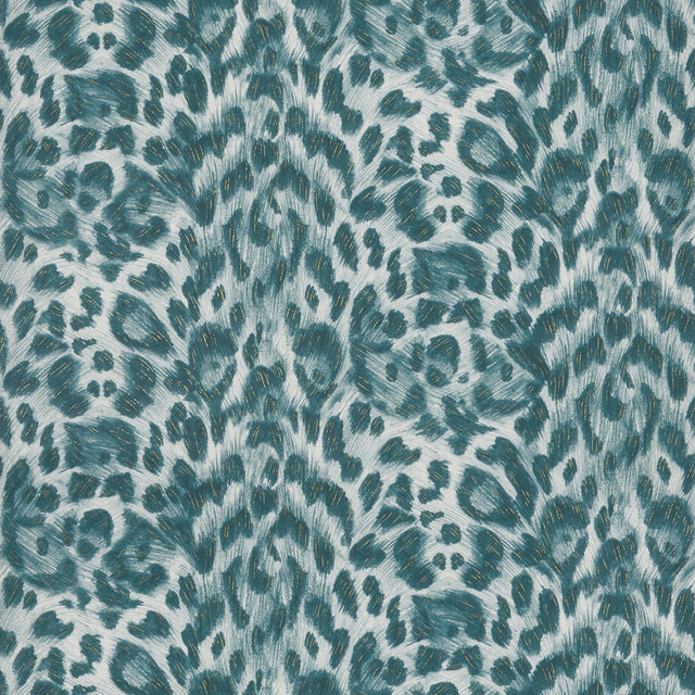 Clarke & Clarke FELIS TEAL/LIME Wallpaper