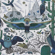 Clarke & Clarke FRONTIER BLUE Wallpaper