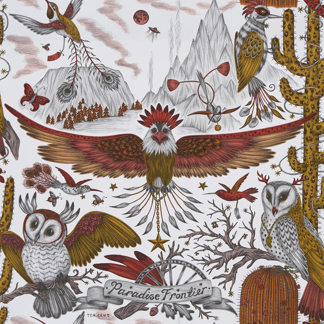 Clarke & Clarke FRONTIER GOLD Wallpaper