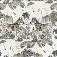 Clarke & Clarke LOST WORLD BLUE Wallpaper