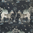 Clarke & Clarke LOST WORLD NAVY Wallpaper
