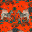 Clarke & Clarke LOST WORLD RED Wallpaper
