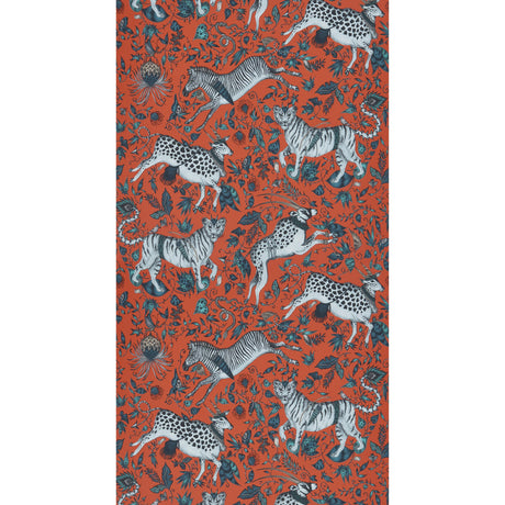 Clarke & Clarke PROTEA CORAL Wallpaper