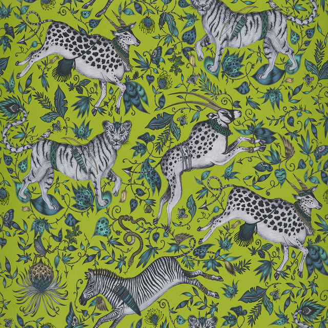 Clarke & Clarke PROTEA LIME Wallpaper