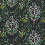 Clarke & Clarke SILVERBACK CHARCOAL Wallpaper