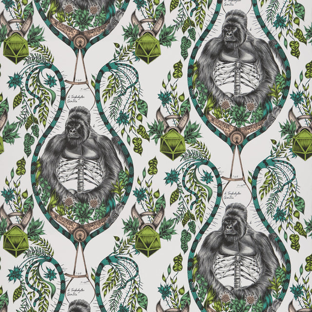 Clarke & Clarke SILVERBACK NUDE Wallpaper