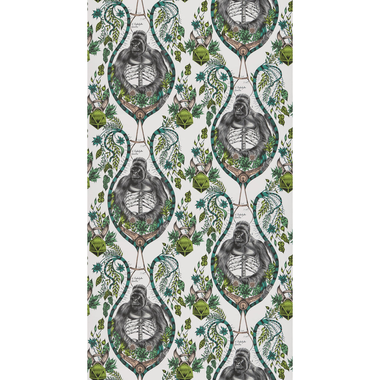 Clarke & Clarke SILVERBACK NUDE Wallpaper