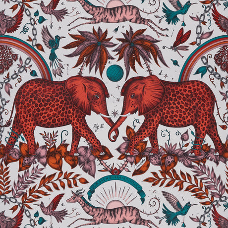 Clarke & Clarke ZAMBEZI FLAME Wallpaper