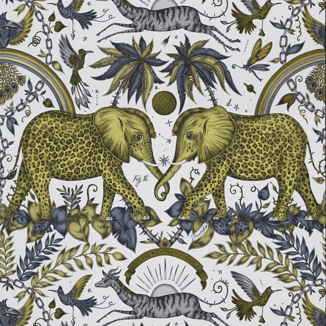 Clarke & Clarke ZAMBEZI GOLD Wallpaper