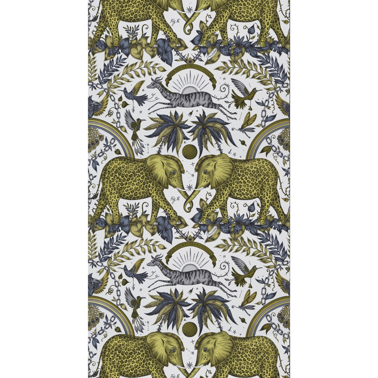 Clarke & Clarke ZAMBEZI GOLD Wallpaper