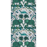 Clarke & Clarke ZAMBEZI GREEN Wallpaper
