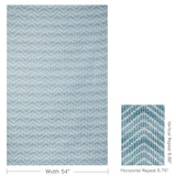 Brunschwig & Fils CHAUSEY WOVEN BLUE Upholstery Fabric