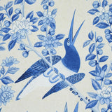 Schumacher Brighton Pavilion Panel Blue Wallpaper