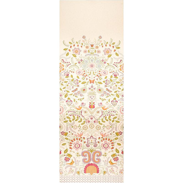 Schumacher Orla Panel Magenta Wallpaper