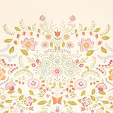 Schumacher Orla Panel Magenta Wallpaper