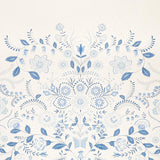 Schumacher Orla Panel Blue Wallpaper