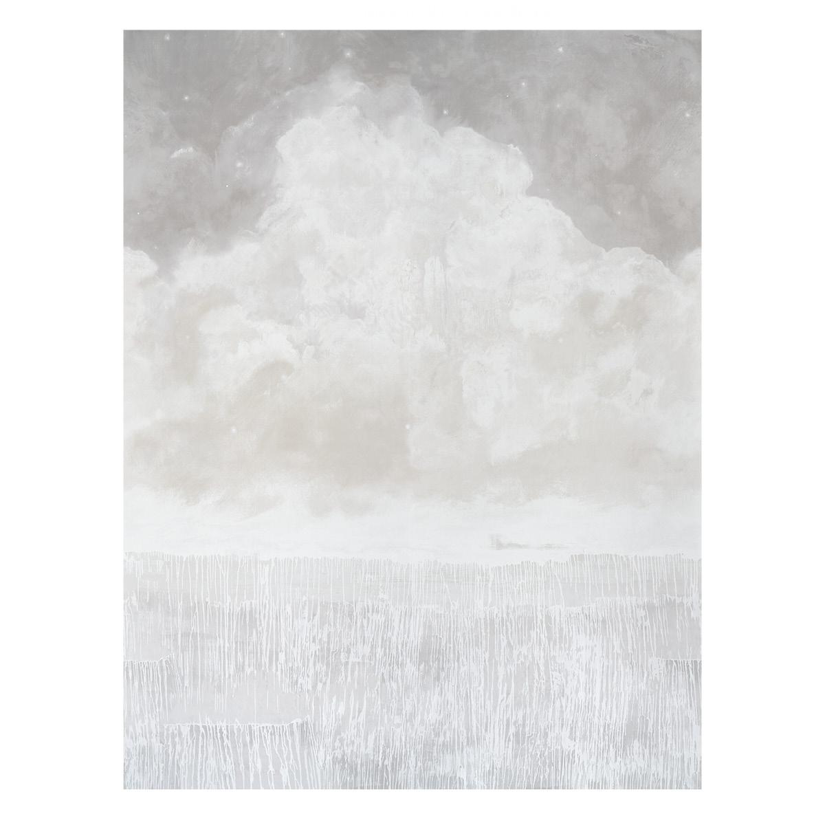 Schumacher Sirene Panel Set Opal Wallpaper