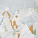 Schumacher Steps Panel Set Sky & Saddle Wallpaper