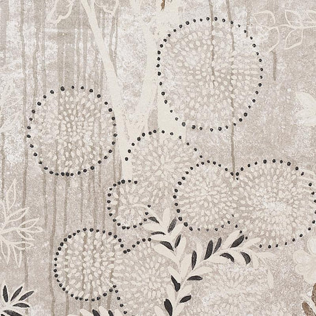 Schumacher Bisou Panel Set Tin Wallpaper