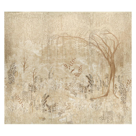 Schumacher Bisou Panel Set Gold Wallpaper