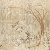 Schumacher Bisou Panel Set Gold Wallpaper