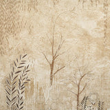 Schumacher Bisou Panel Set Gold Wallpaper