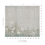 Schumacher Chatoyant Panel Set Leaf Wallpaper