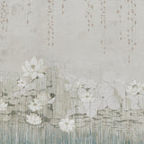 Schumacher Chatoyant Panel Set Leaf Wallpaper