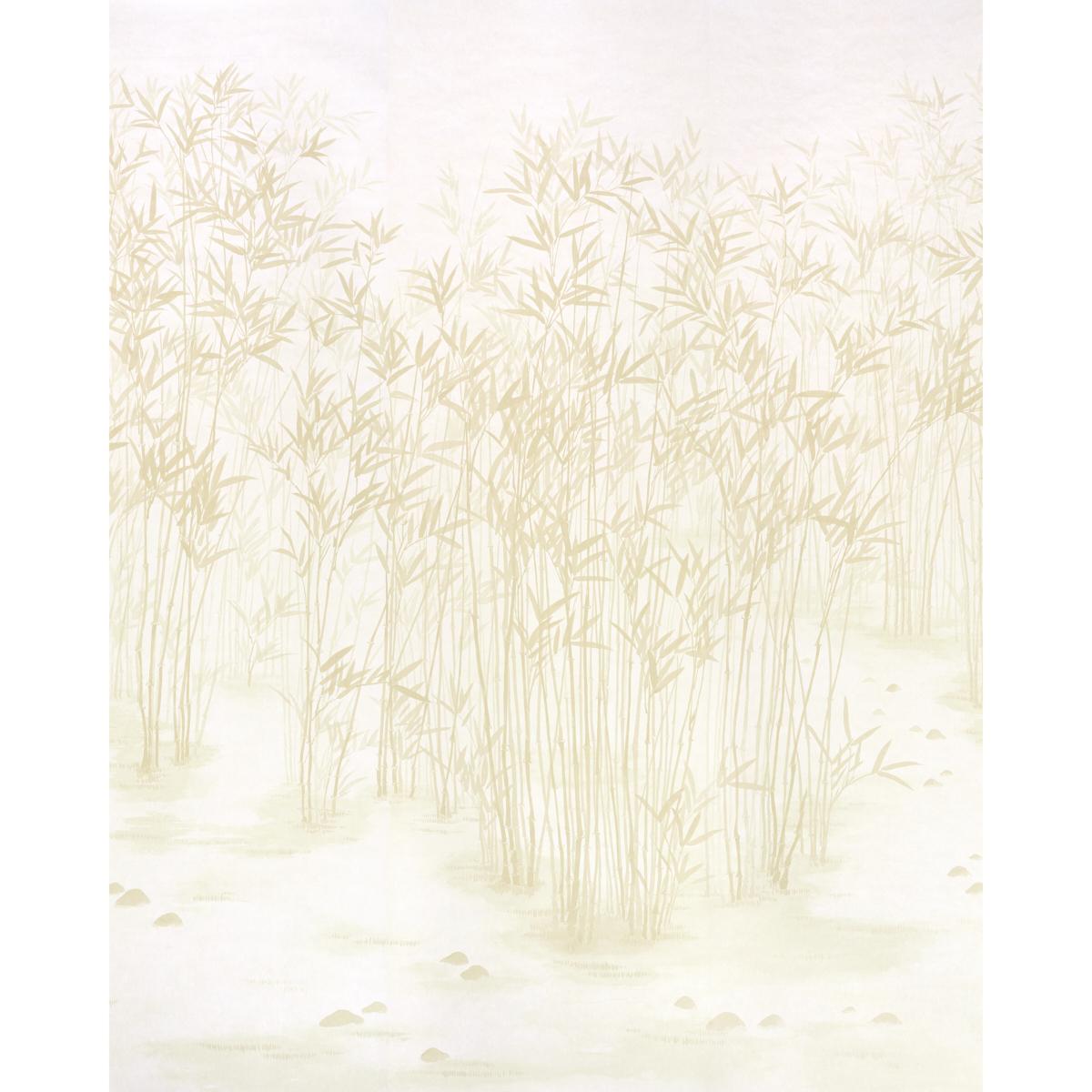 Schumacher Kanji Panel Set Natural Wallpaper