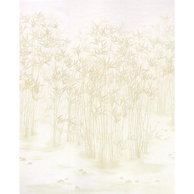 Schumacher Kanji Panel Set Natural Wallpaper