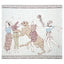 Schumacher The Golden Age Panel Set Cyan Multi Wallpaper