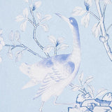 Schumacher Chinois Palais Panel Sky Wallpaper