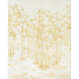 Schumacher Kanji Sisal Panel Set Ochre Wallpaper