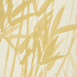 Schumacher Kanji Sisal Panel Set Ochre Wallpaper