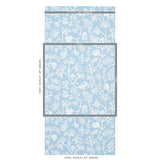 Schumacher Anthoza Sky Wallpaper