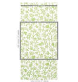 Schumacher Anthoza Green Wallpaper
