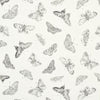 Schumacher Burnell Butterfly Ivory Wallpaper