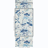 Schumacher Lotus Garden Porcelain Wallpaper