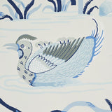 Schumacher Lotus Garden Porcelain Wallpaper