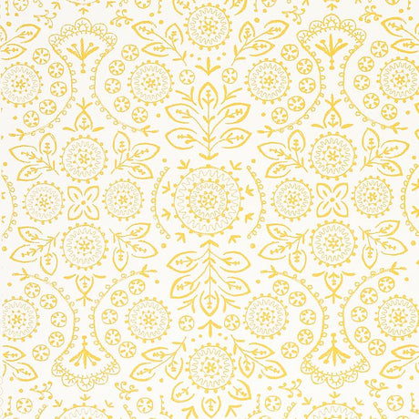 Schumacher Tiana Yellow Wallpaper